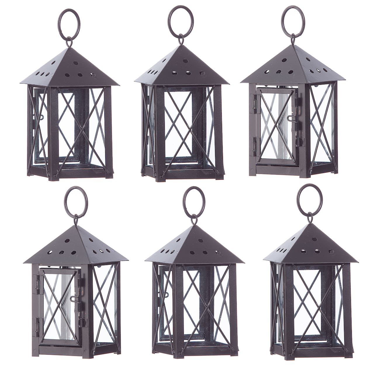 5 Mini Tea Light Lanterns, 6ct. by Ashland®